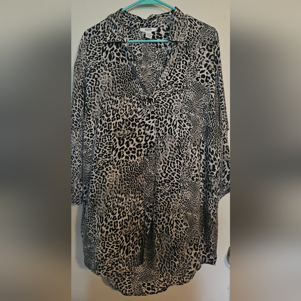 Leopard Print Night Gown